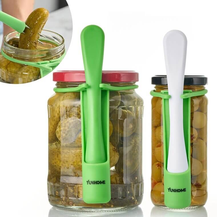 YUNHOME Pickle Fork: Grab Pickles with Ease and Style!