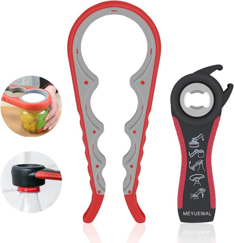5-in-1 Jar Opener: Easy Grip for All Ages - Now 16% Off!