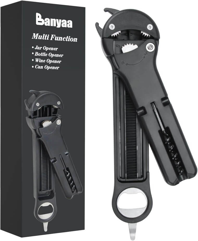 Banyaa 7-in-1 Opener: Effortless Kitchen Tool for All