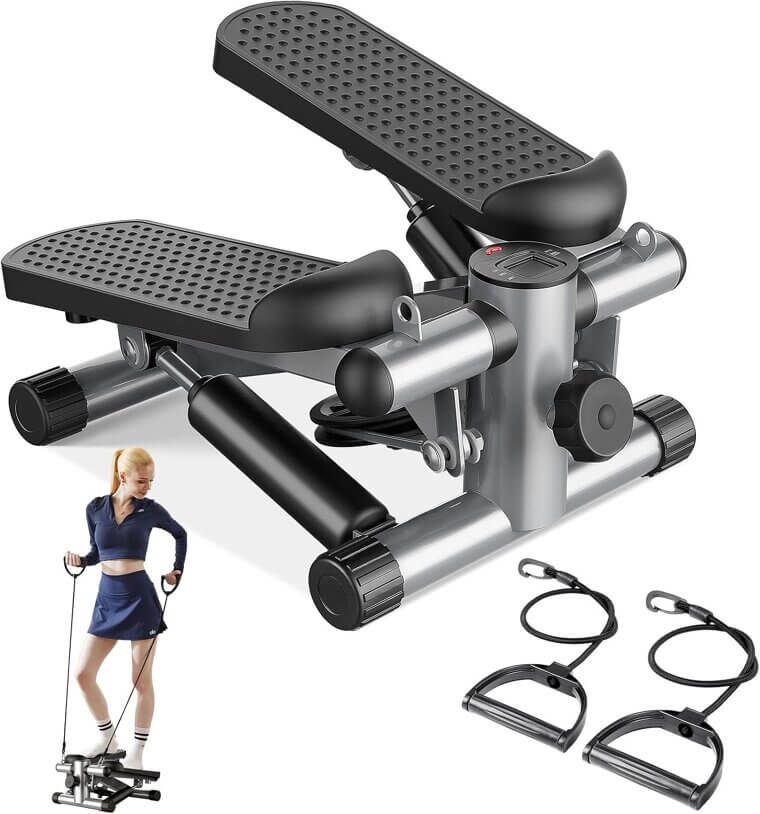 Sweetcrispy Stepper - Portable Full Body Workout Machine - Now 35% Off!