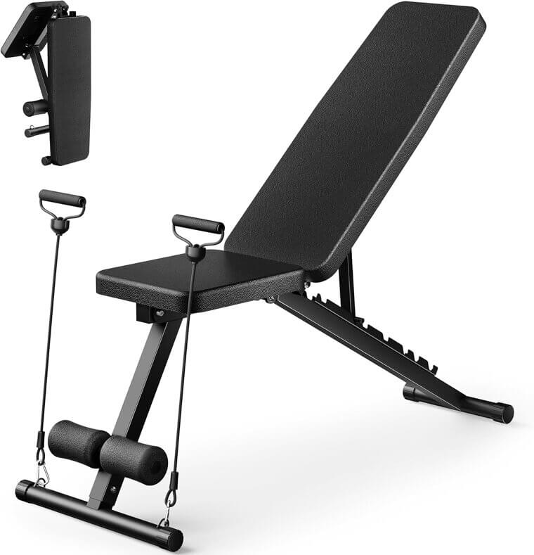 Adjustable Workout Bench - Perfect for Home Gym & Full Body Fitness - Enjoy 10% Off!