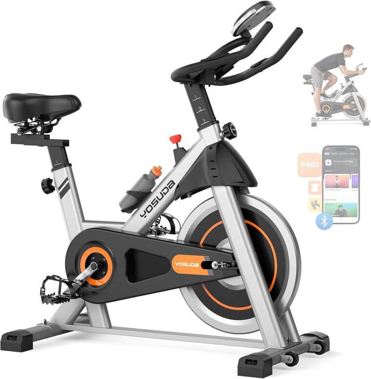 YOSUDA Exercise Bike - Perfect for Home Workouts - Enjoy 34% Off!