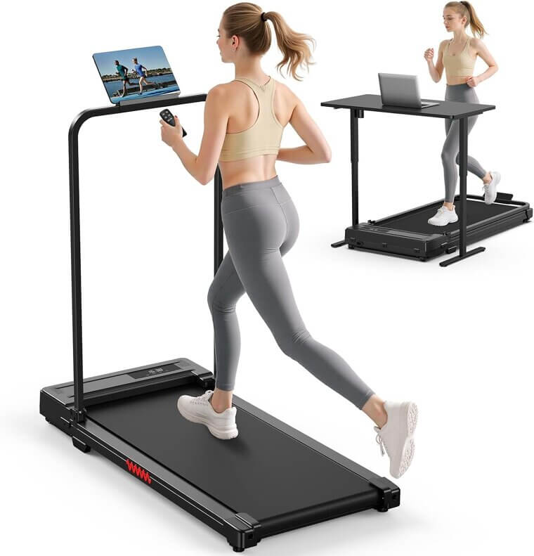 Walking Pad Treadmill - Compact, Foldable Fitness for Home & Office 