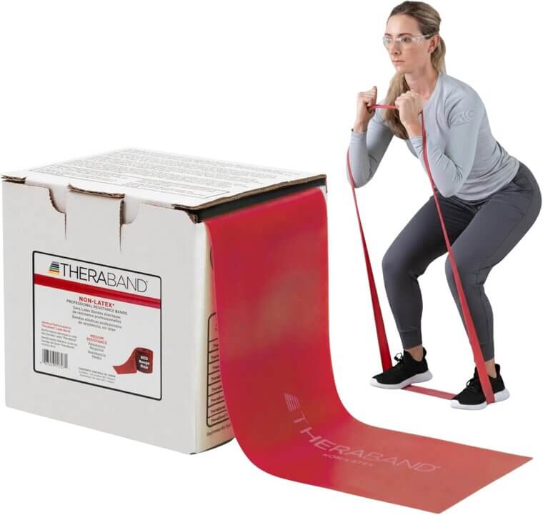 THERABAND Resistance Bands - Ultimate Workout Partner - Don’t Miss the 26% Discount!