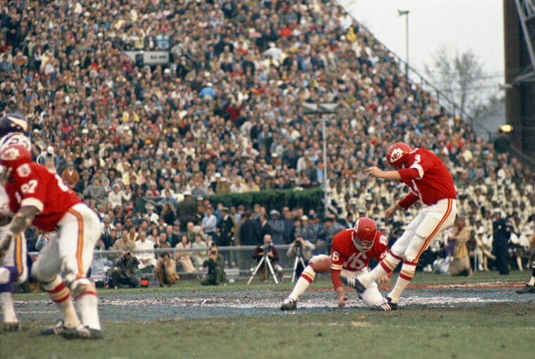 Jan Stenerud’s Kicking Collapse in Super Bowl IV (1970)
