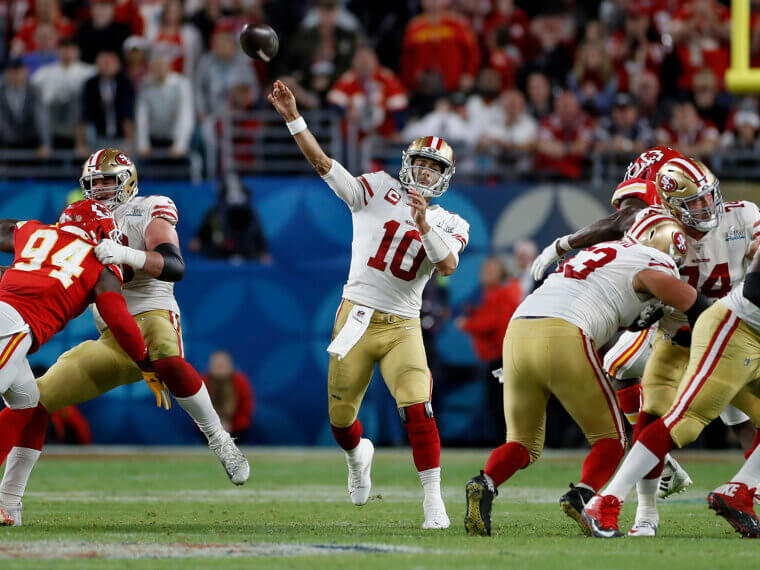 Jimmy Garoppolo’s Missed Deep Throw in Super Bowl LIV (2020)
