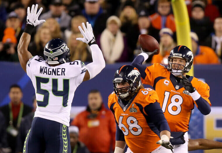 Broncos’ Botched Snap in Super Bowl XLVIII (2014)
