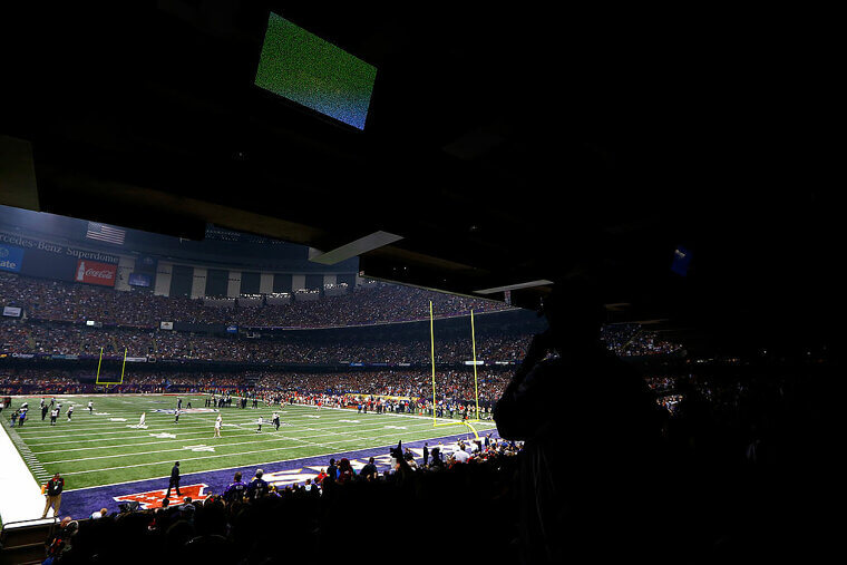 The Power Outage in Super Bowl XLVII (2013)