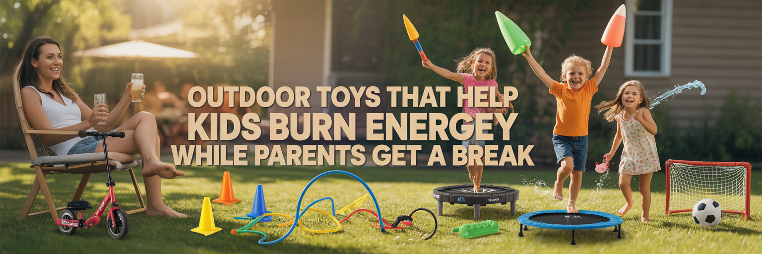 Outdoor Toys That Help Kids Burn Energy While Parents Get a Break