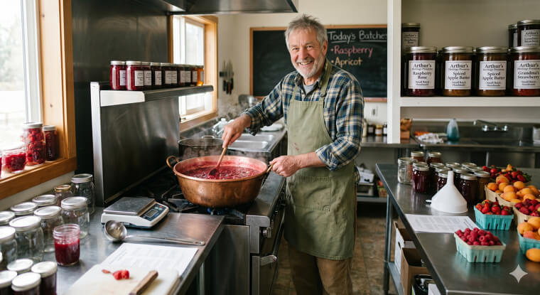 Small-Batch "Heritage" Jam and Preserve Maker: Selling Tradition