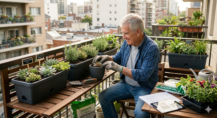 Container Garden Designer for Small Spaces: Bringing Nature to Urban Seniors