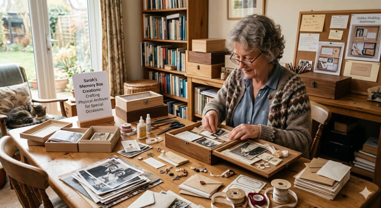 Memory Box Creator: Crafting Physical Archives for Special Occasions