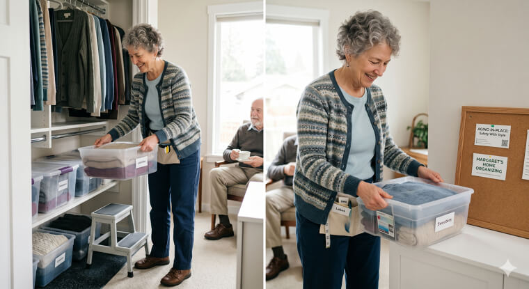 Professional "Home Organizer" for Aging-In-Place: Safety With Style