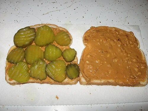 The Peanut Butter and Pickle Sandwich