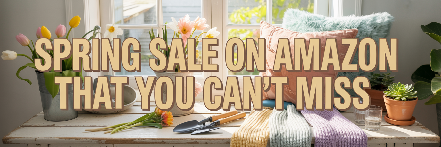 Spring Is Here! Shop Spring Sale on Amazon