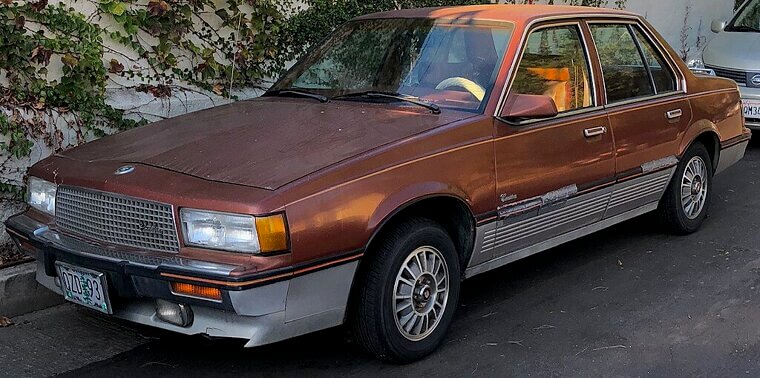 Cadillac Cimarron (1982–1988)