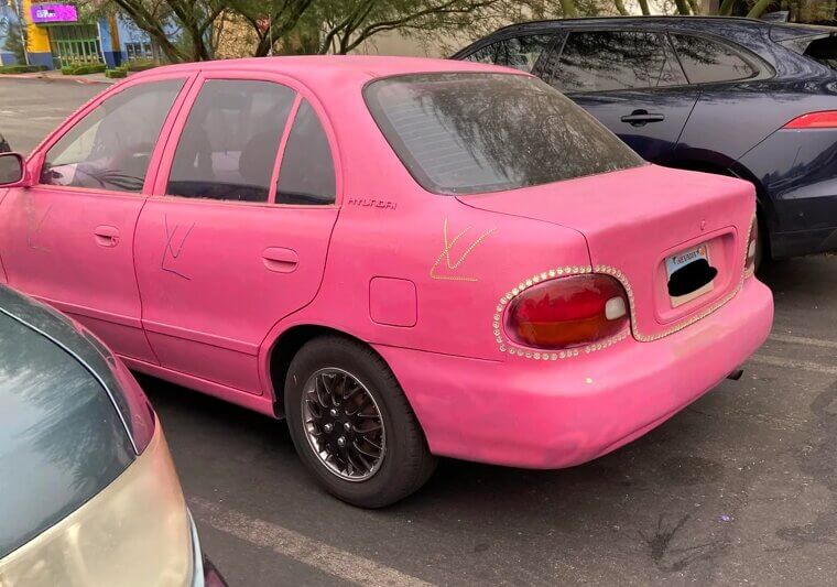 Irregular Paint Color