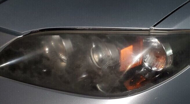 Foggy and Faded Headlights