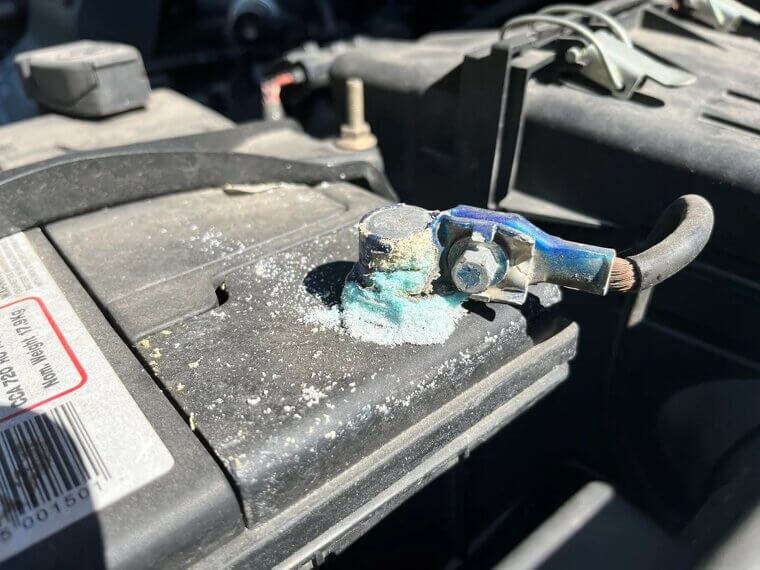 Letting the Battery Corrode