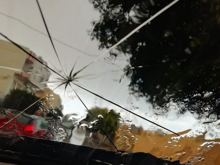 Cracked Windshield