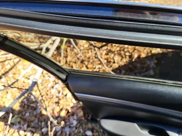 Weather-Stripped Door Seals