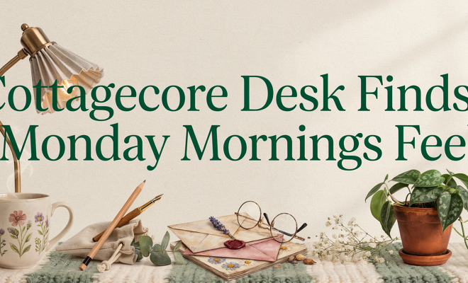 The Cottagecore Desk Finds That Make Monday Mornings Feel Cozy