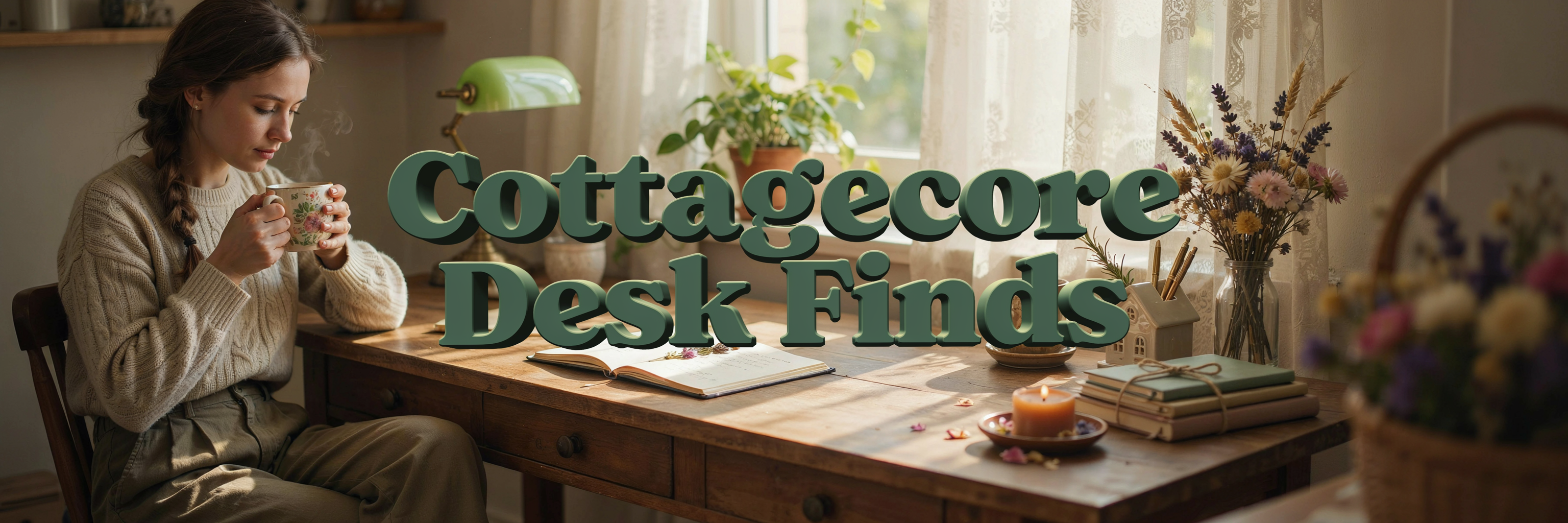 The Cottagecore Desk Finds That Make Monday Mornings Feel Cozy