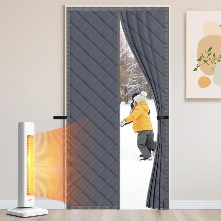 Magnetic Insulated Curtain - Keep Your Home Cozy and Stylish - Now 38% Off!