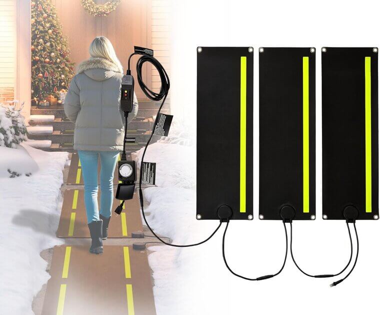 Albott Heated Snow Mat - Efficient Winter Snow Removal! - Now 11% Off!