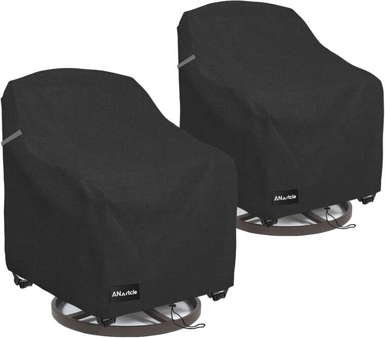 Swivel Chair Covers - Durable, Waterproof Protection for Your Outdoor Furniture 