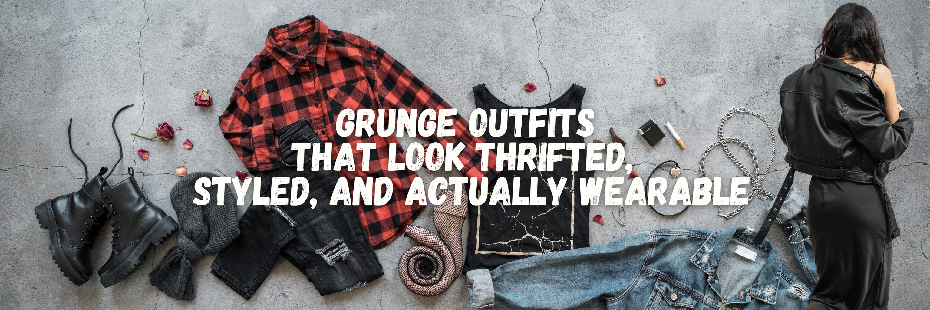 Grunge Outfits That Look Thrifted, Styled, and Actually Wearable