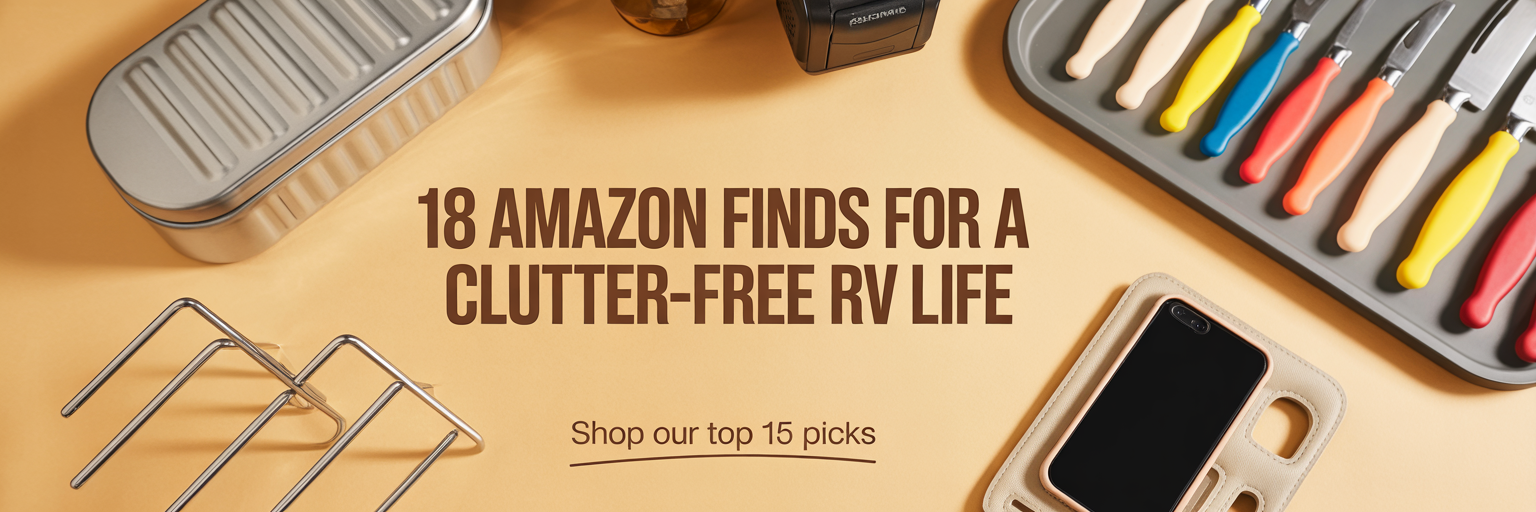 18 Clutter-Free RV Gear Deals for a More Comfortable Road Life