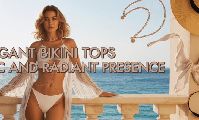 Elegant Bikini Tops Designed For A Chic And Radiant Presence
