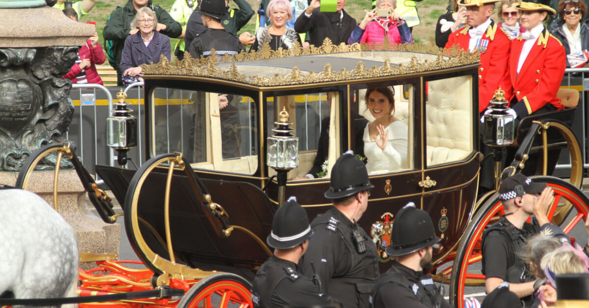 On Her Wedding Day, Princess Eugenie Shared a Special Moment With the Queen