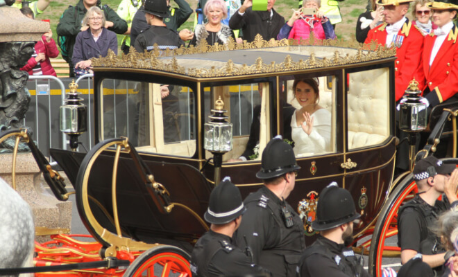On Her Wedding Day, Princess Eugenie Shared a Special Moment With the Queen