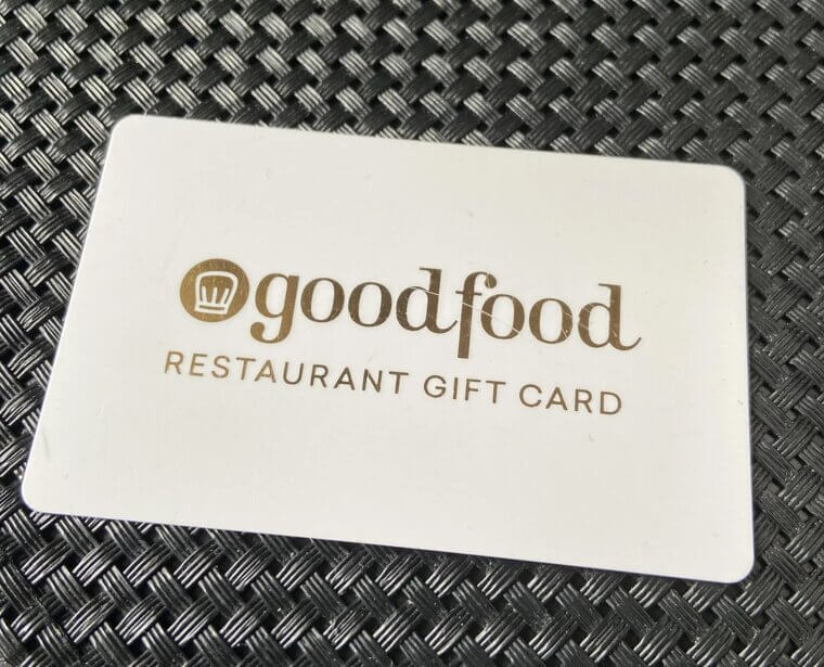 Restaurant Gift Certificate