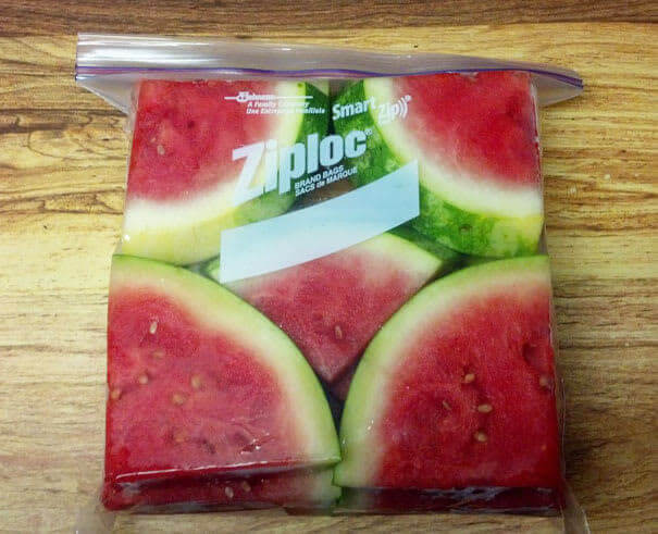 Geometrically-Placed Watermelons