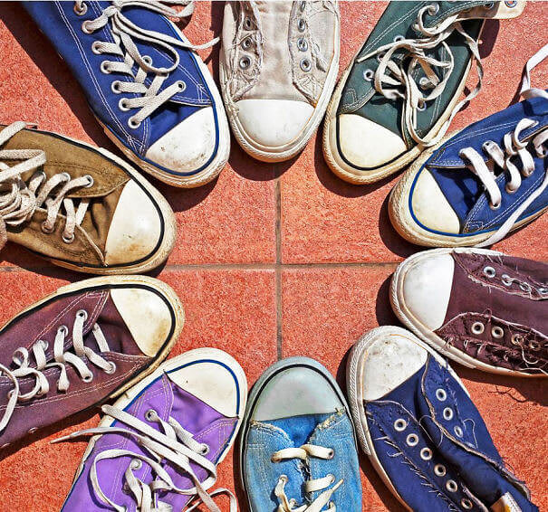 Sneakers Creating A Perfect Ring