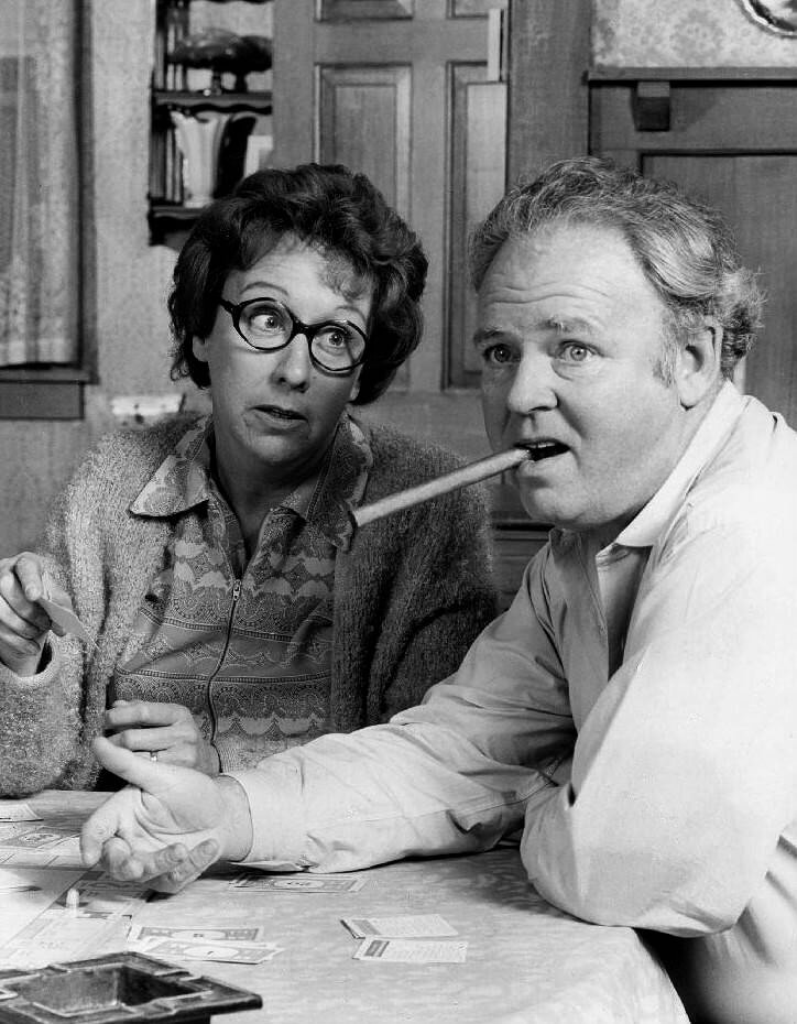 Jean Stapleton as Edith Bunker on "All in the Family"