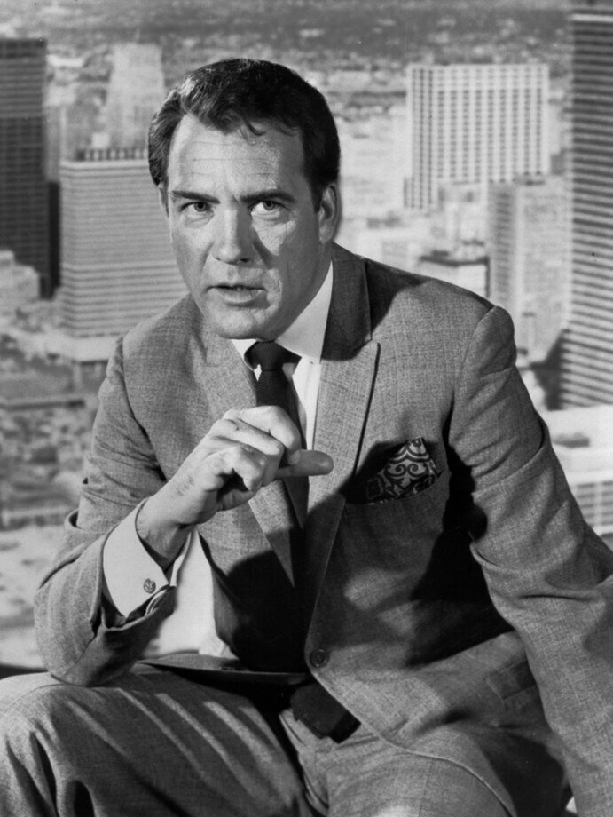 Carl Betz as Alex Stone on "The Donna Reed Show"