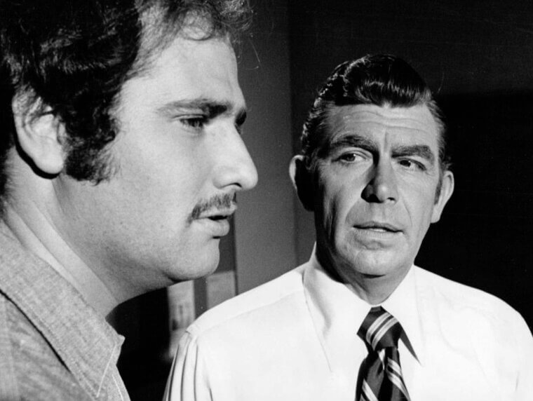 Andy Griffith as Andy Taylor on "The Andy Griffith Show"