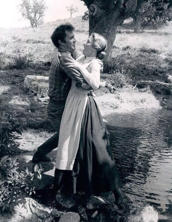 Karen Grassle as Caroline Ingalls on "Little House on the Prairie"