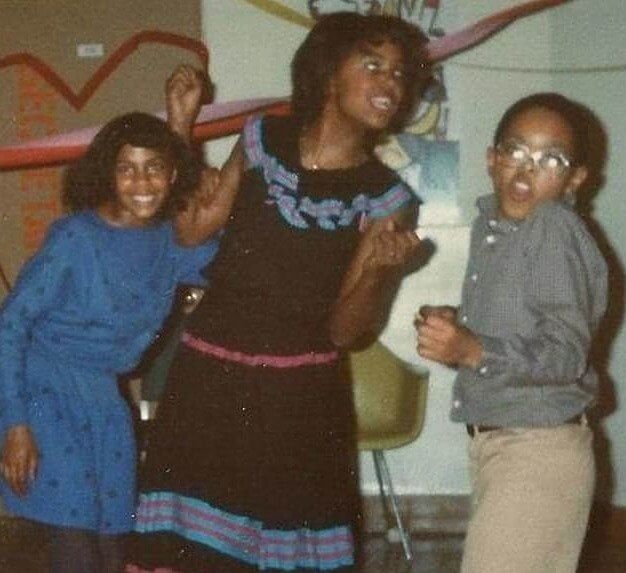 Aisha Tyler Working on Her Choreography