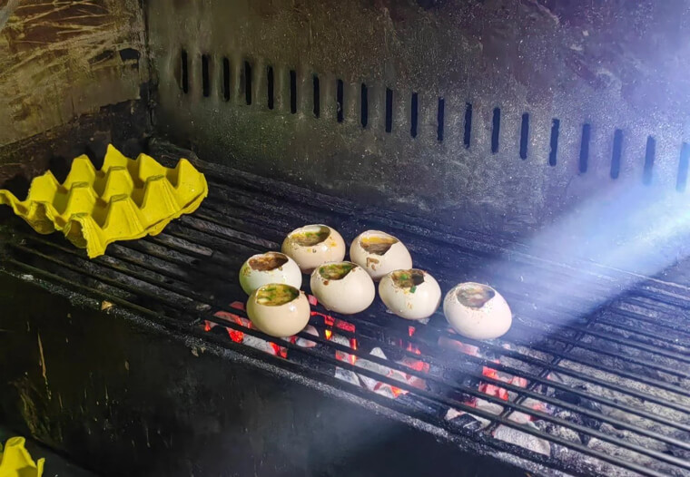 Les œufs peuvent être grillés