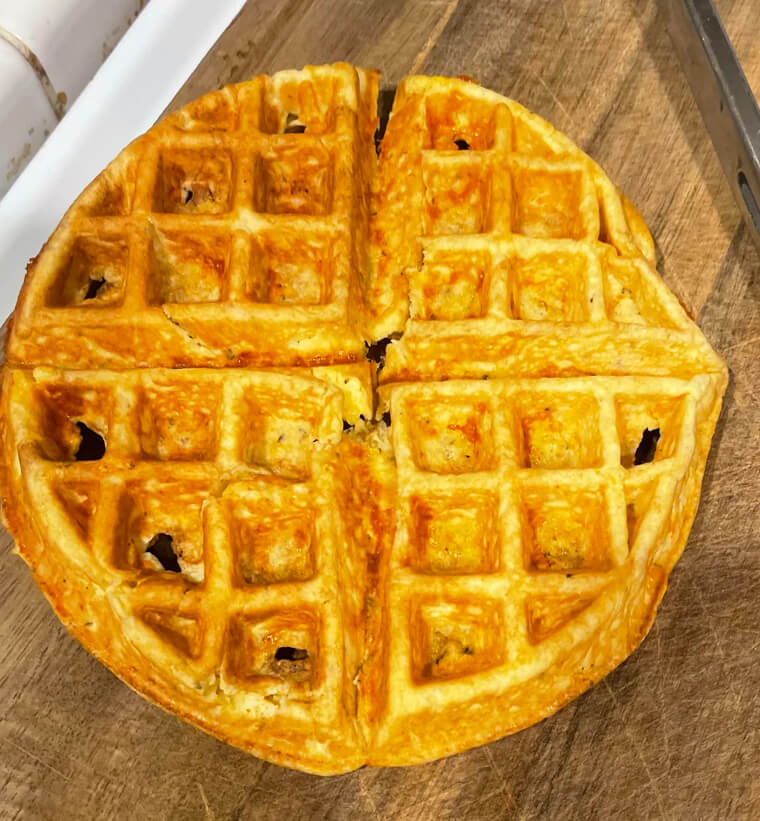 Cuire des oeufs dans un gaufrier