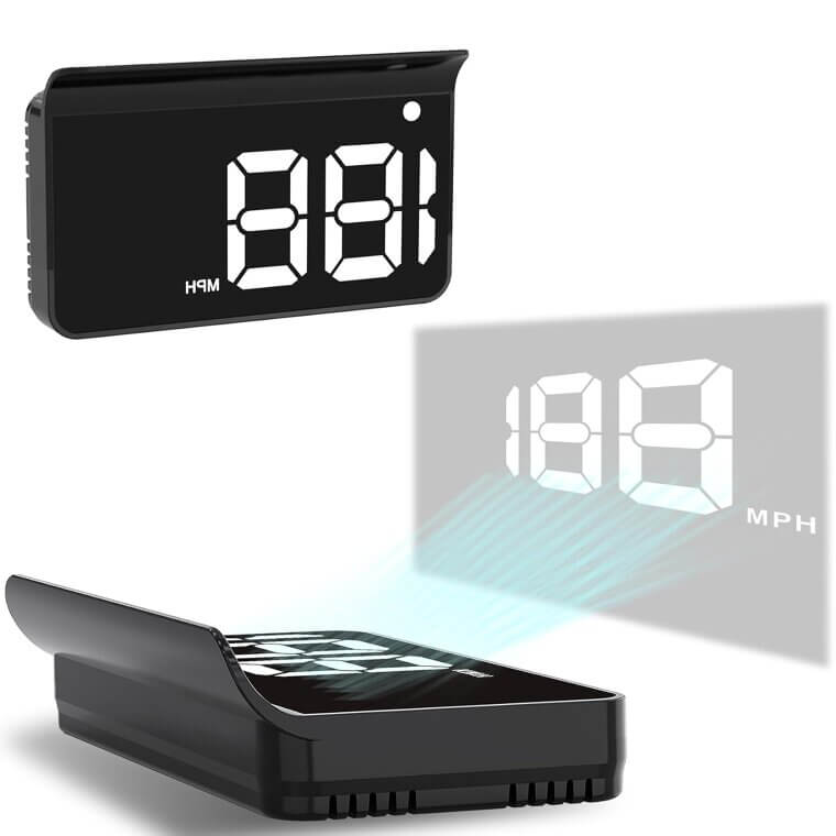 Car HUD Speedometer - Clear, Reliable Speed Display