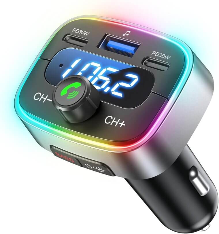 Bluetooth Car Adapter - HiFi Music & Fast Charging! - Enjoy 33% Off!