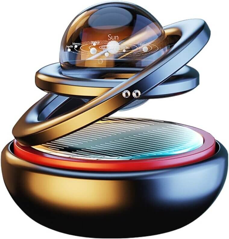 Kwak’s Solar Spinner - Fun Dashboard Decor with Light Scent
