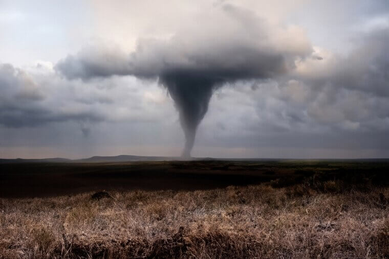 Tornadoes Can Spin in Both Directions
