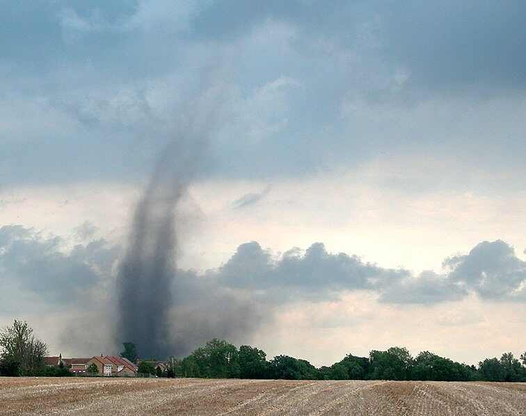 Tornadoes Can Throw Debris Over 100 Miles